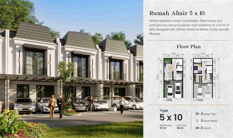 alta citra bintaro tipe altair